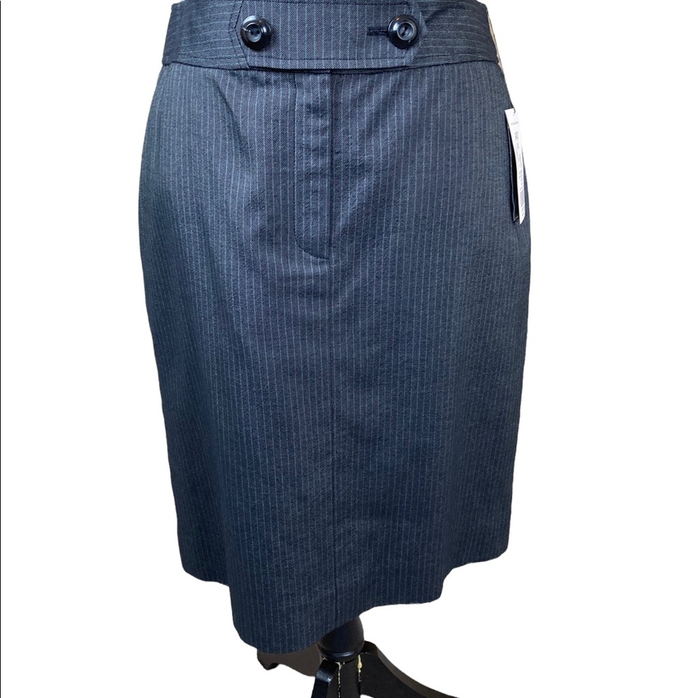 Etcetera NWOT Charcoal Gray Skirt
